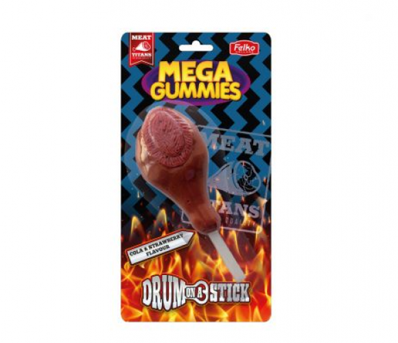 Mega Gummies Muslito en brocheta 120 gram