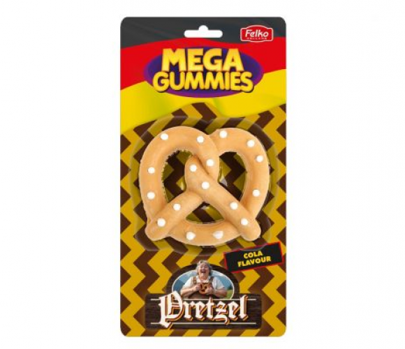 Mega Gummies Pretzel alemán 120 gram