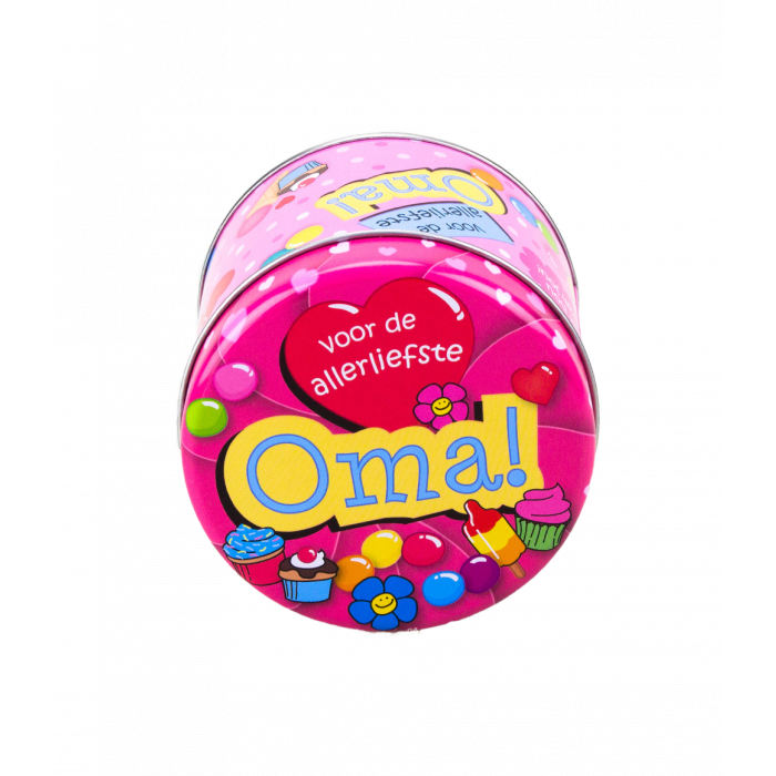 Filled sweet tins - Grandma and 250 grams