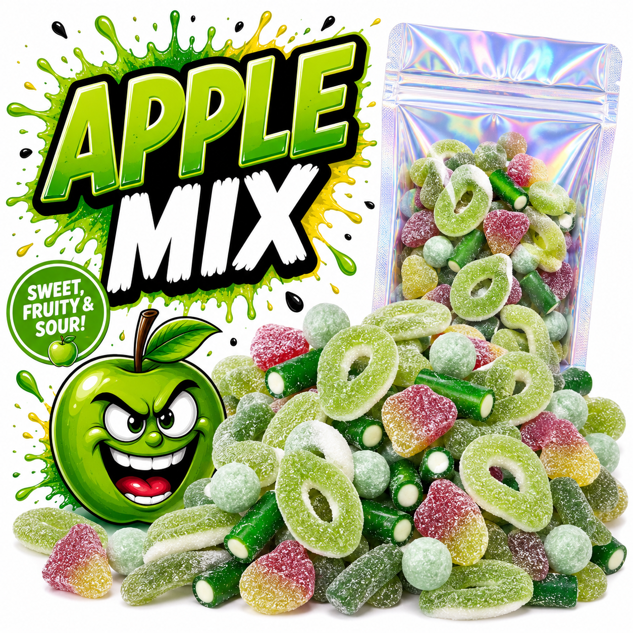 Mix de manzana dulce y ácida