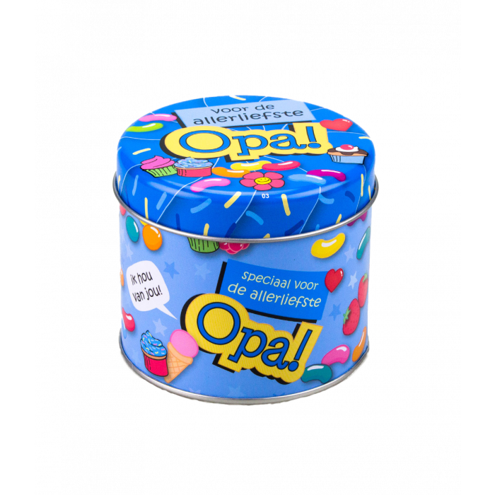 Latas de chuches rellenas - Abuelo y 250 gramos