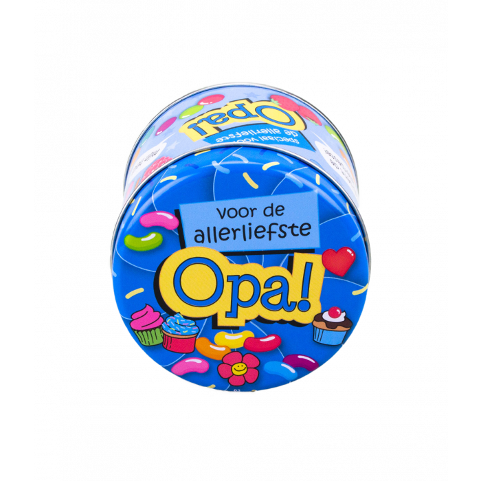 Latas de chuches rellenas - Abuelo y 250 gramos