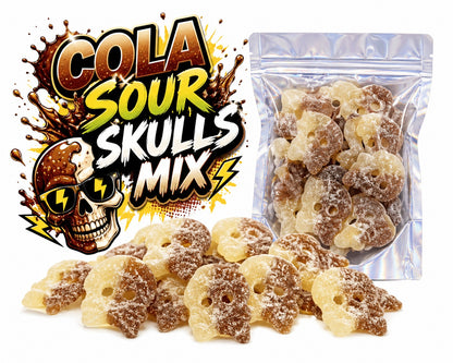 Bubs Calaveras ácidas de cola 250 gramos