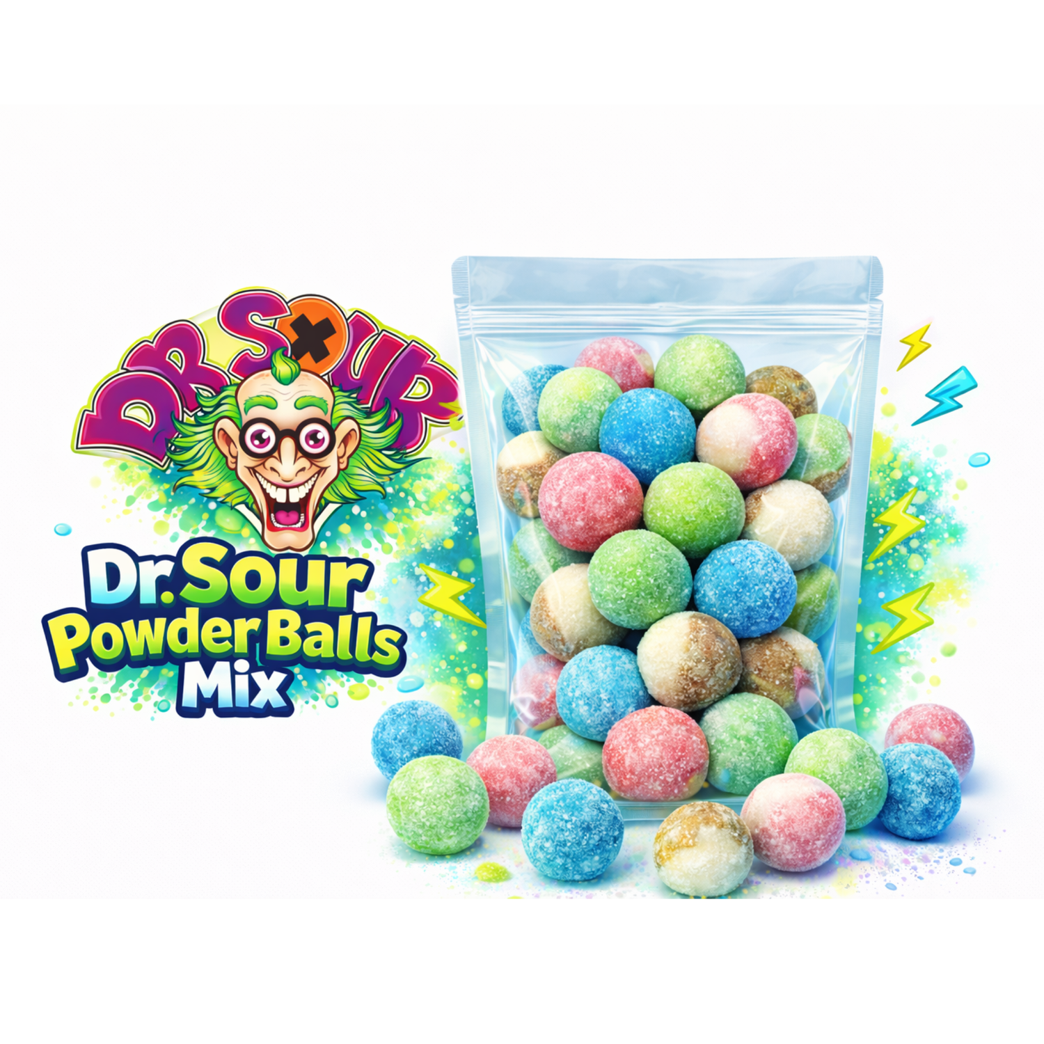 Mix de bolitas de polvo Dr. Sour