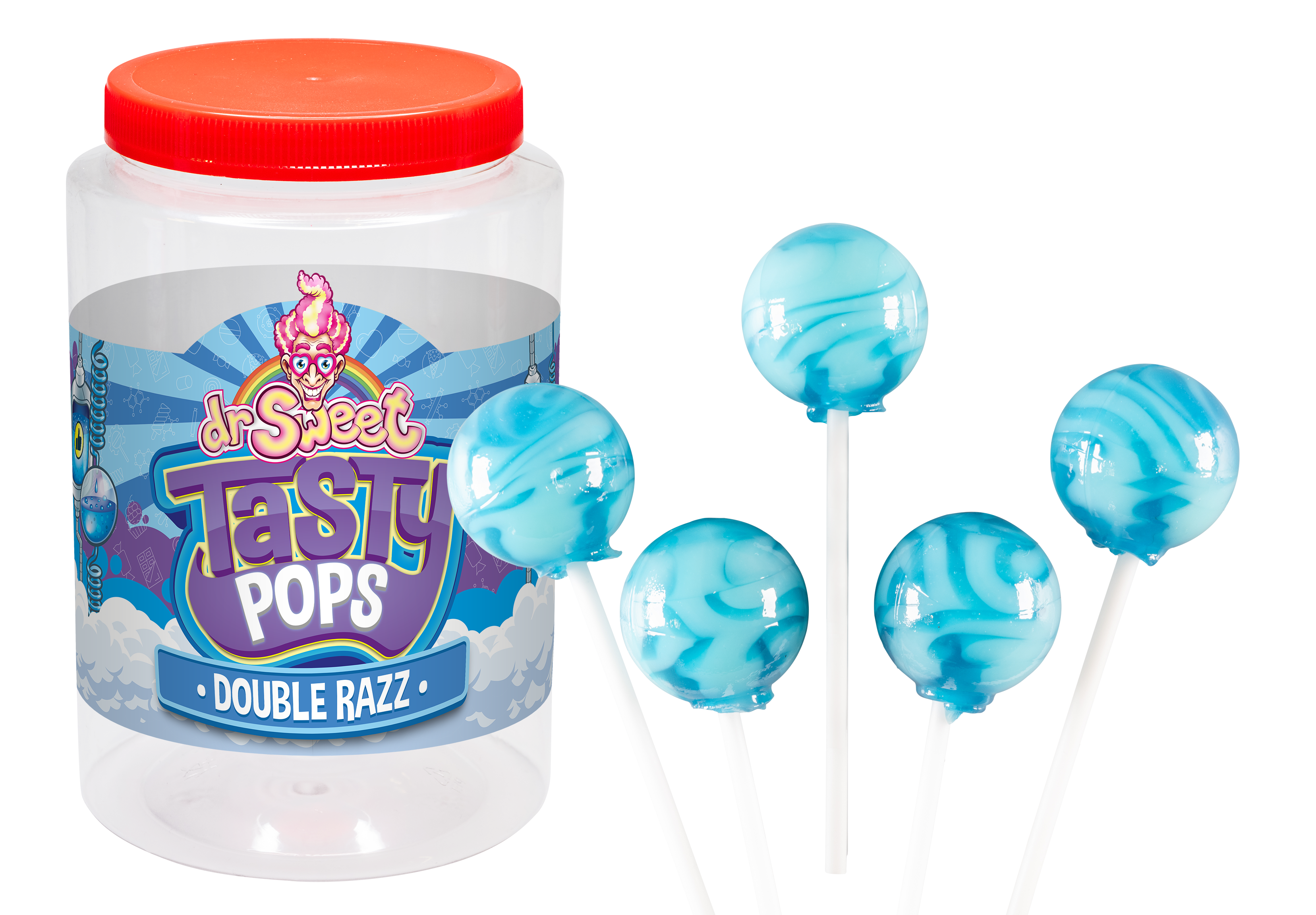 Dr. Sweet Tasty Pop Double Razz 