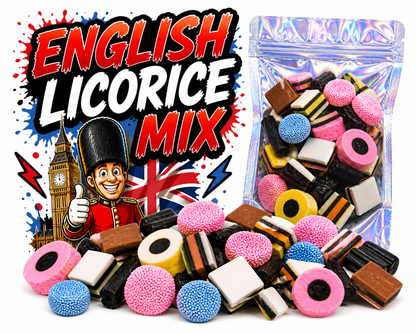 Mix de regaliz inglés