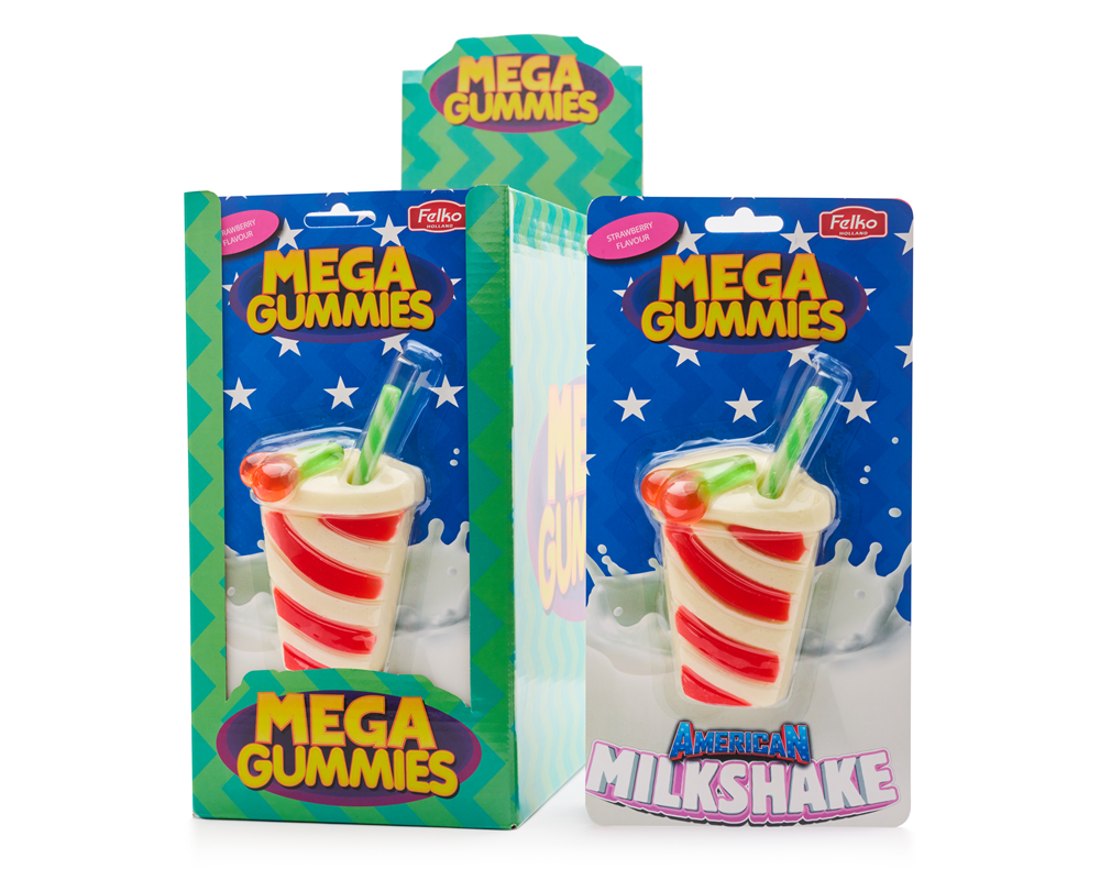 Mega Gummies Batido americano 120 gramos