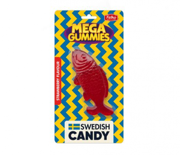 Mega Gummies Pez sueco 120 gram