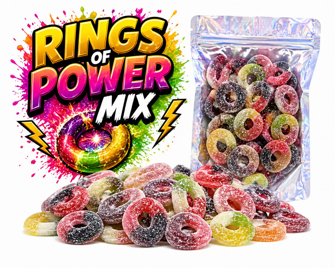 Dulce y ácido Rings of Power Mix