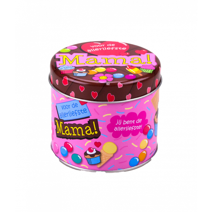 Latas de chuches rellenas - Mamá y 250 gramos