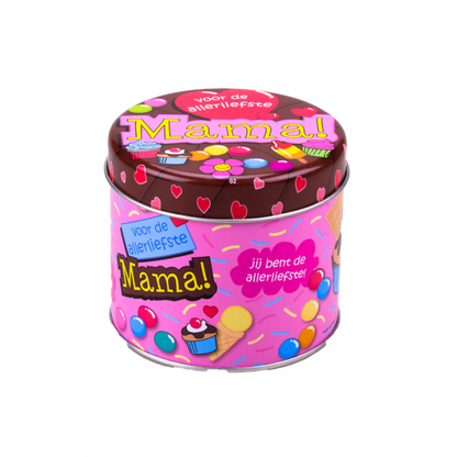 Latas de chuches rellenas - Mamá y 250 gramos