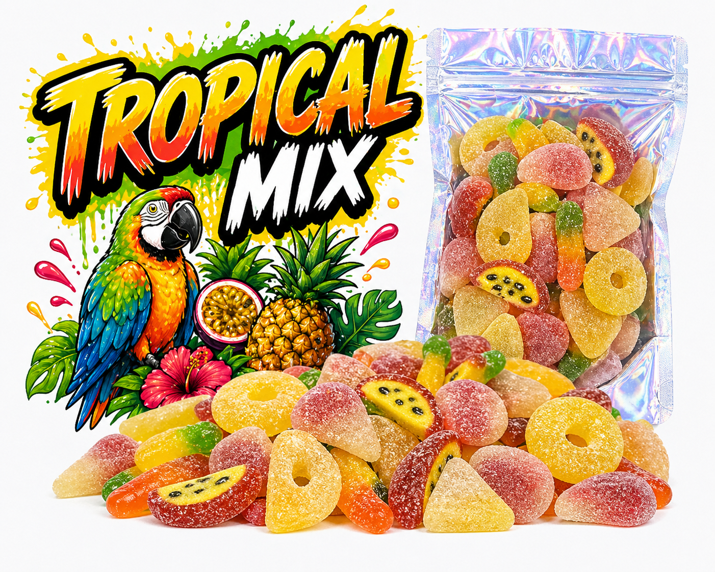 Mix Tropical Dulce y Ácido