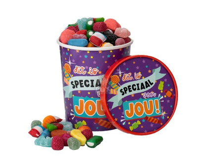 Cubo de chuches ¡Especial para ti!